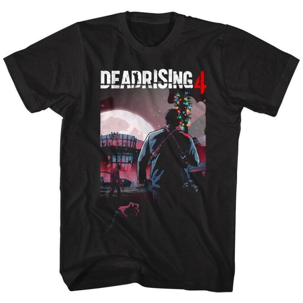 Dead Rising 4 Christmas Game Cover Graphic T-Shirt Gamer Holiday Gift